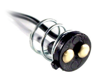 Chicote: 2 Polos con arandela y resorte