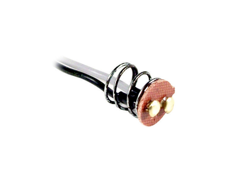 Chicote: 2 Polos con arandela Micarta y resorte
