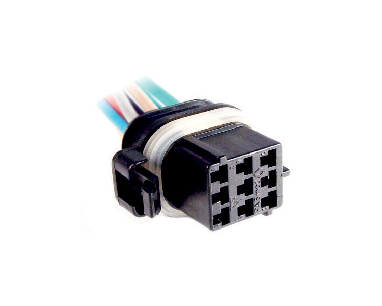 9 Vías hembra precalentador (Renault Clio - R19 - R21)