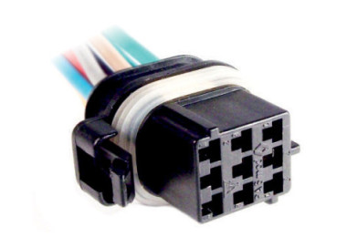 9 Vías hembra precalentador (Renault Clio - R19 - R21)