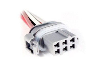 6 Vías macho presostato y motor limpia parab. (Renault)