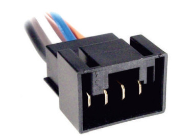 4 Vías hembra instrumental (Fiat Duna)