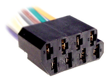 8 Vías llave tecla M.Benz tipo 1215