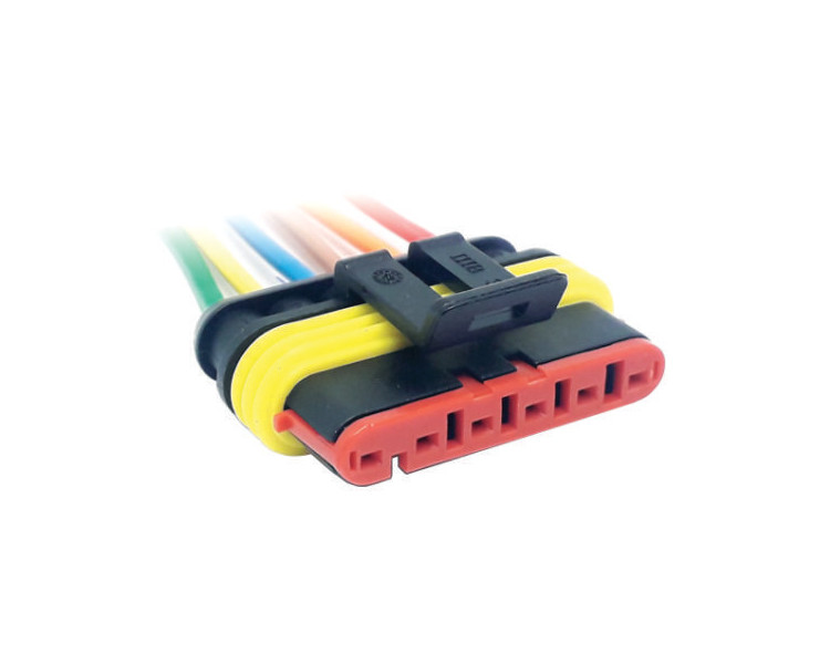 6 Vias modulo inyeccion/traba electrica y faro trasero Fiat