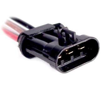 3 Vias electroventilador Chevrolet (contraficha 1613)