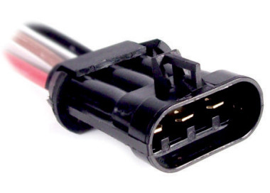 3 Vias electroventilador Chevrolet (contraficha 1613)