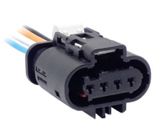 4 Vias sonda Lamba Chevrolet (Onix/Spin/Prisma/Cobalt) Negra