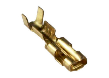 Terminal pala hembra de 2,8 mm. con traba