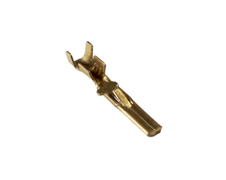 Terminal pala macho de 2,8 mm. con traba