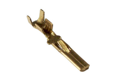 Terminal pala macho de 2,8 mm. con traba