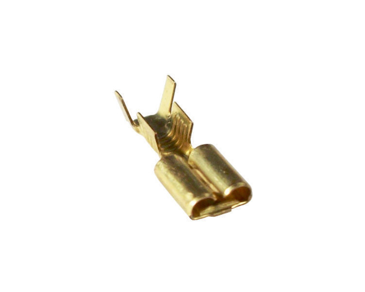Terminal pala hembra de 5 mm. con traba