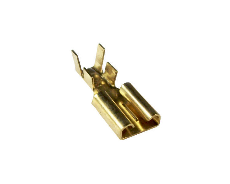 Terminal pala hembra de 9,5 mm. sin traba