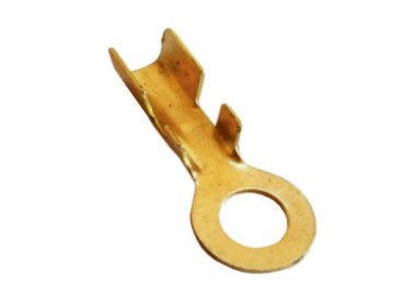 Terminal ojal de bronce agujero 5,5 mm. Cable hasta 4 mm.