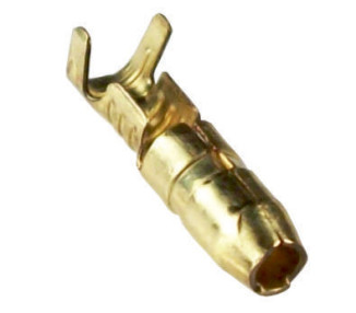 Terminal tubo macho para hembra de 4 mm.