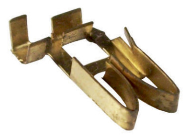 Terminal para ficha circuito impreso paso 5,08 mm.