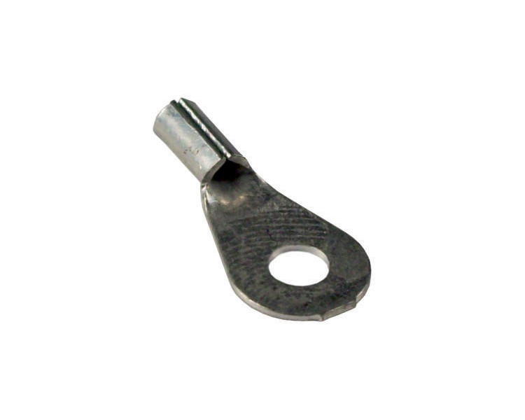 Terminal ojal de cobre estañado para cable 2 mm. (917)