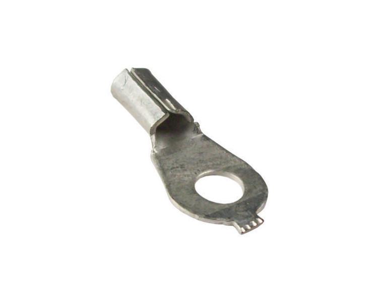 Terminal ojal de cobre estañado para cable 6 mm. (919)