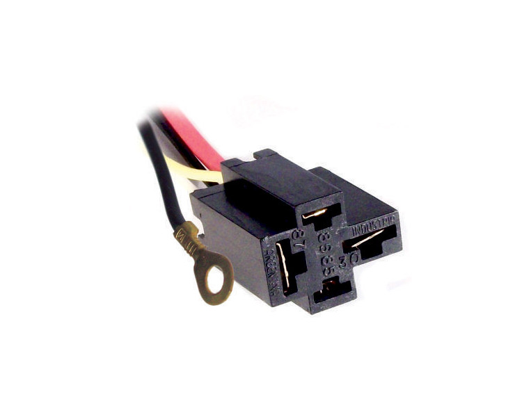 4 Vías mini-relay 70 ampers con conexión a masa