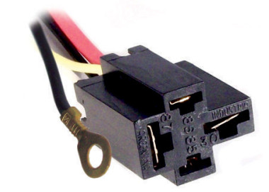 4 Vías mini-relay 70 ampers sin terminal ojal para masa