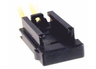 Portafusible aéreo plano encastrable con tapa