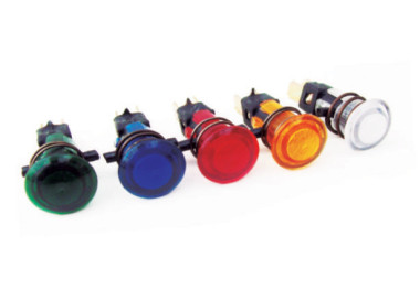 Luz testigo universal usos varios - colores varios (redonda)