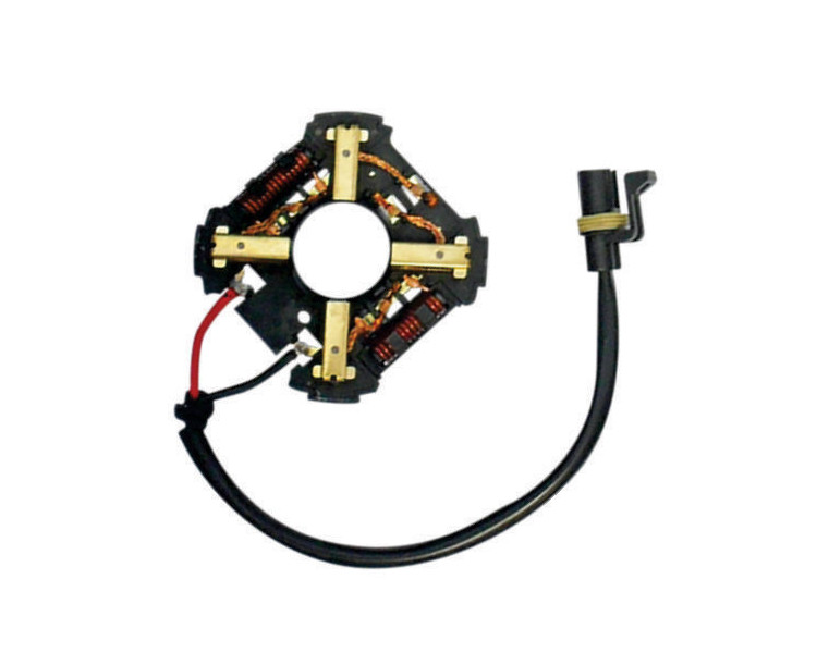 Plaqueta portacarbon electro. Ventilador VW Voyage/Gol Trend