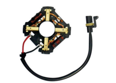 Plaqueta portacarbon electro. Ventilador VW Voyage/Gol Trend