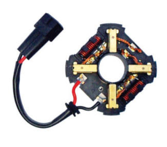 Plaqueta portacarbon electro. Ventilador VW Pointer/Saverio AB9