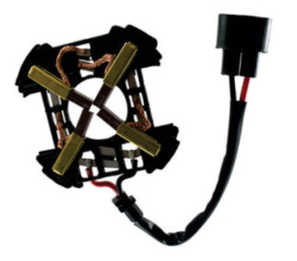 Plaqueta portacarbon electro. Ventilador Ford Fiesta/Ka