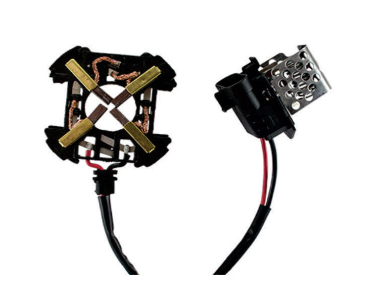 Plaqueta portacarbon electro. Ventilador GM Corsa Classic/ Spirit