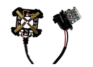 Plaqueta portacarbon electro. Ventilador GM Corsa Classic/ Spirit