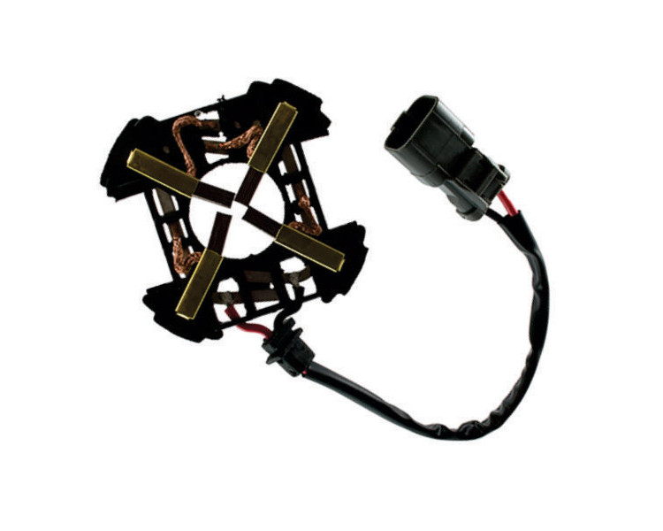 Plaqueta portacarbon electro. Ventilador Honda Fit/Civic