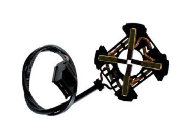 Plaqueta portacarbon electro. Ventilador Peugeot 205