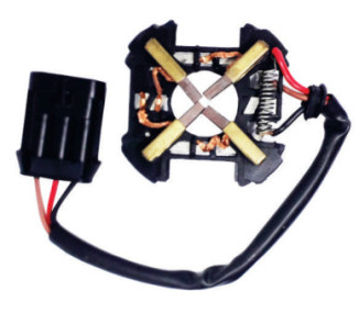 Plaqueta portacarbon electro. Ventilador GM Agile/Onix