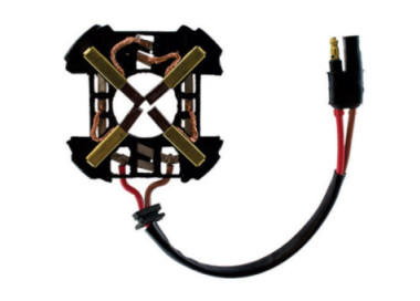 Plaqueta portacarbon electro. Ventilador Renault 11/18/21